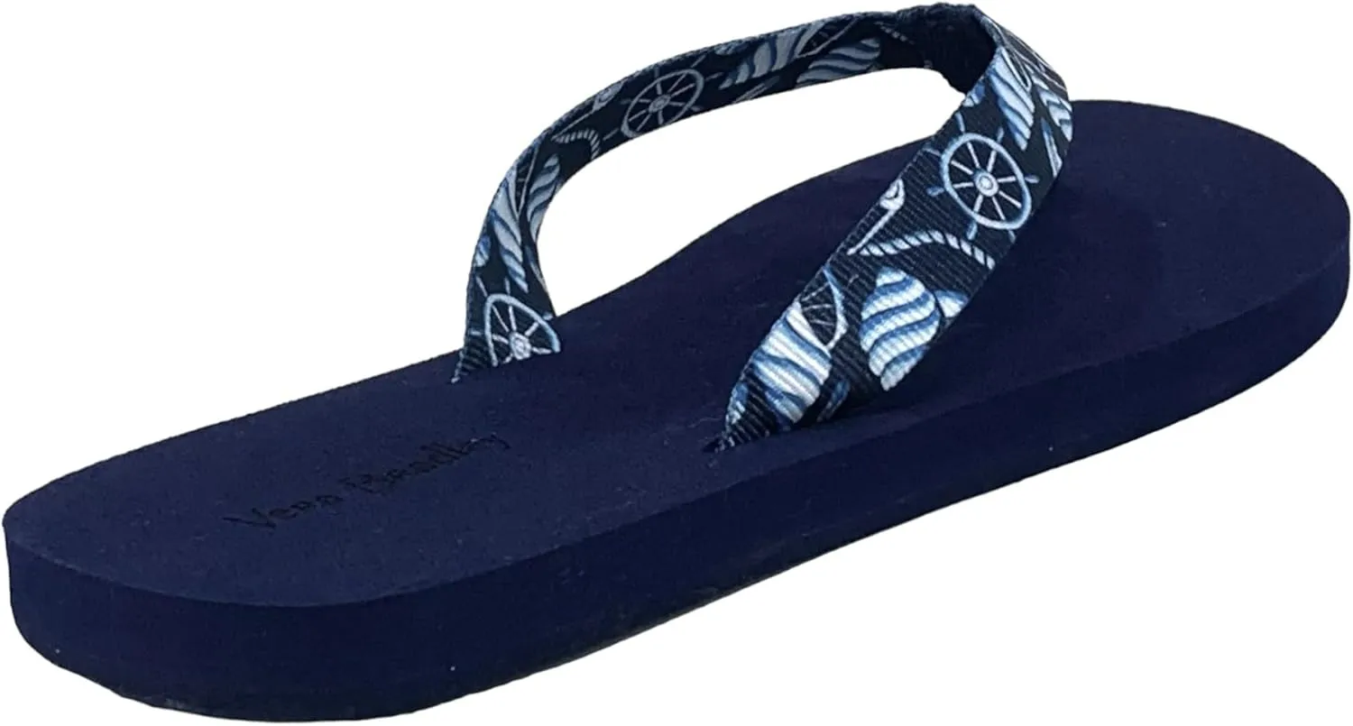 Vera Bradley Women's Webbing Strap Flip Flops