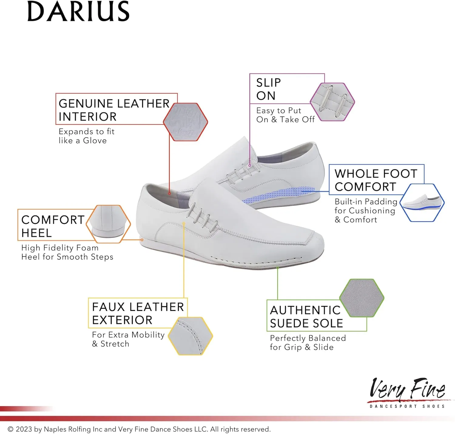 Very Fine Men's Darius Ballroom Waltz Latin Salsa Rhythm Loafer