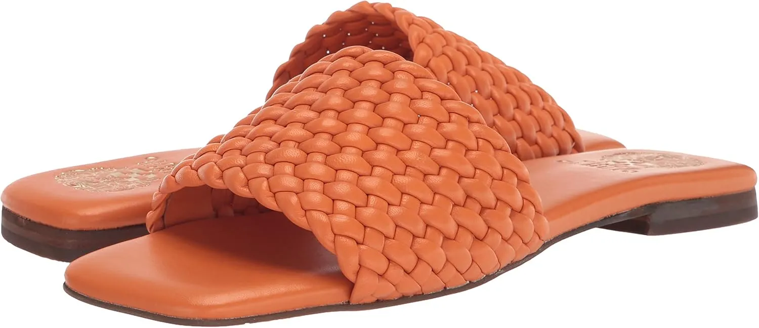 Vince Camuto Women's Footwear Arissa Woven Flat Sandal Slide