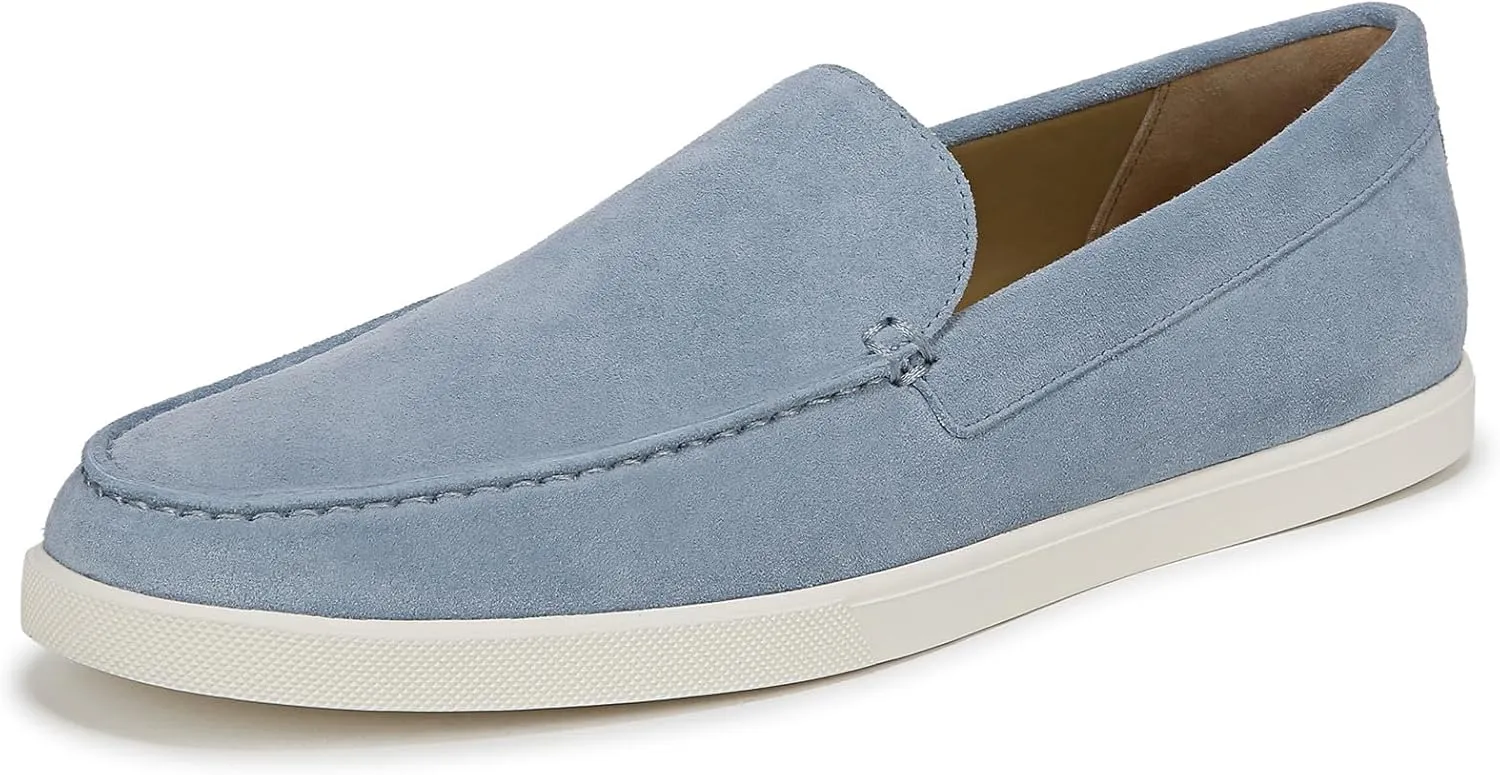 Vince Mens Sonoma Loafer Lake Blue Suede 10.5 M