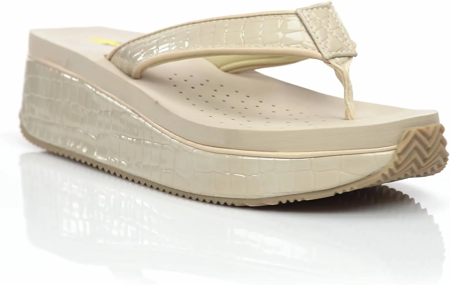 VOLATILE Women's Mini Croco Flip-Flop