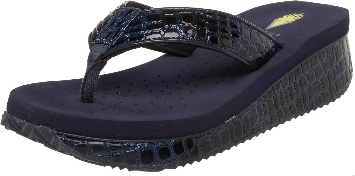 VOLATILE Women's Mini Croco Flip-Flop