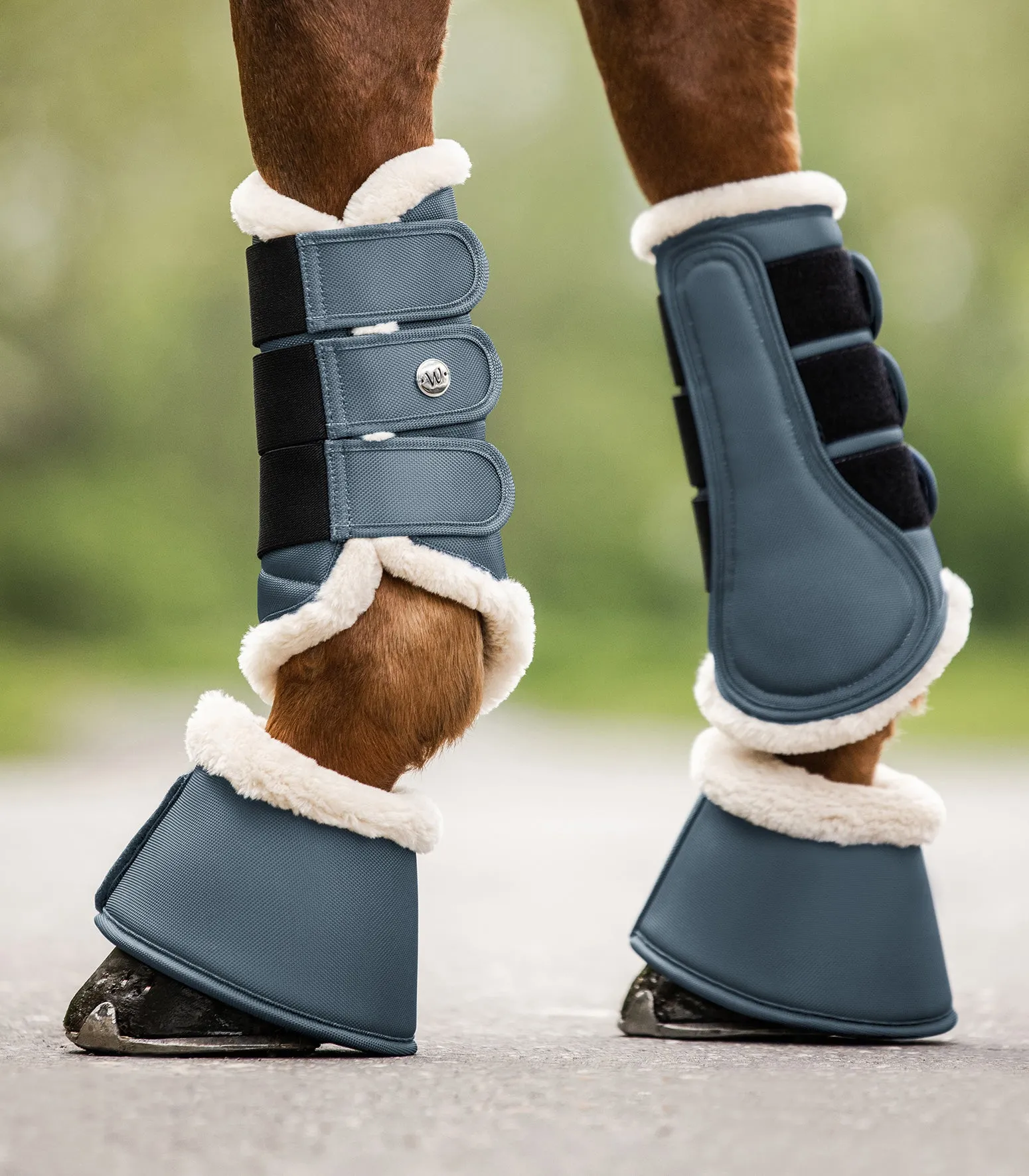 Waldhausen Pegasus Dressage Boots Fur Chalk Blue