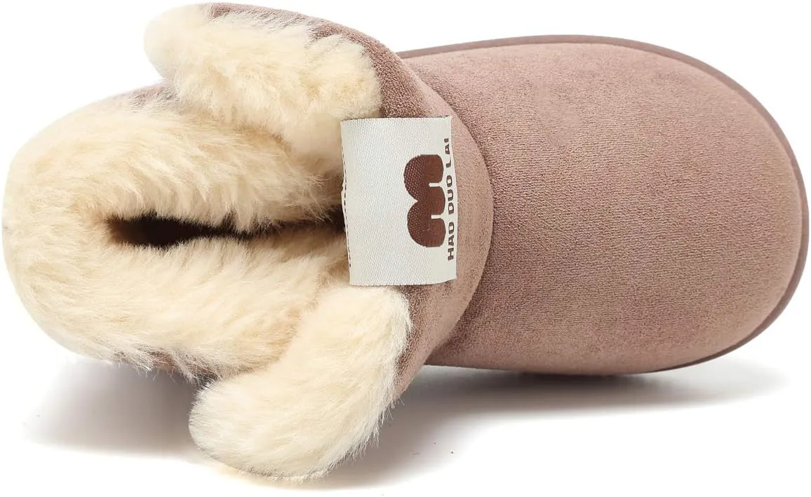 Winter Boot for Toddler Girls and Boys Little Kids