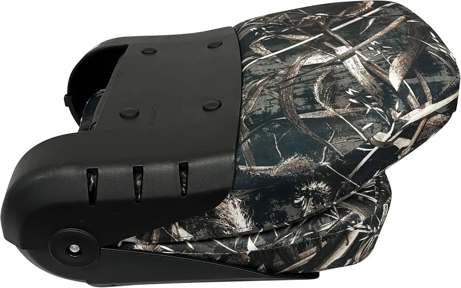 Wise 3340-1785 Quantum Series Fold Down Fishing Boat Seat, Max 5 Camo/Jazz Black
