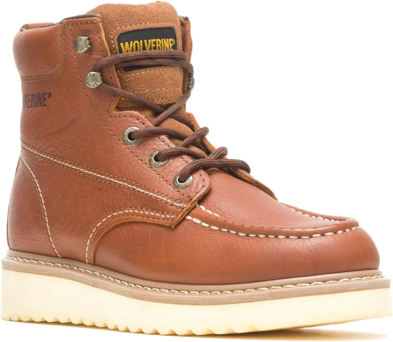 WOLVERINE Men's Moc-Toe 6" Work Boot