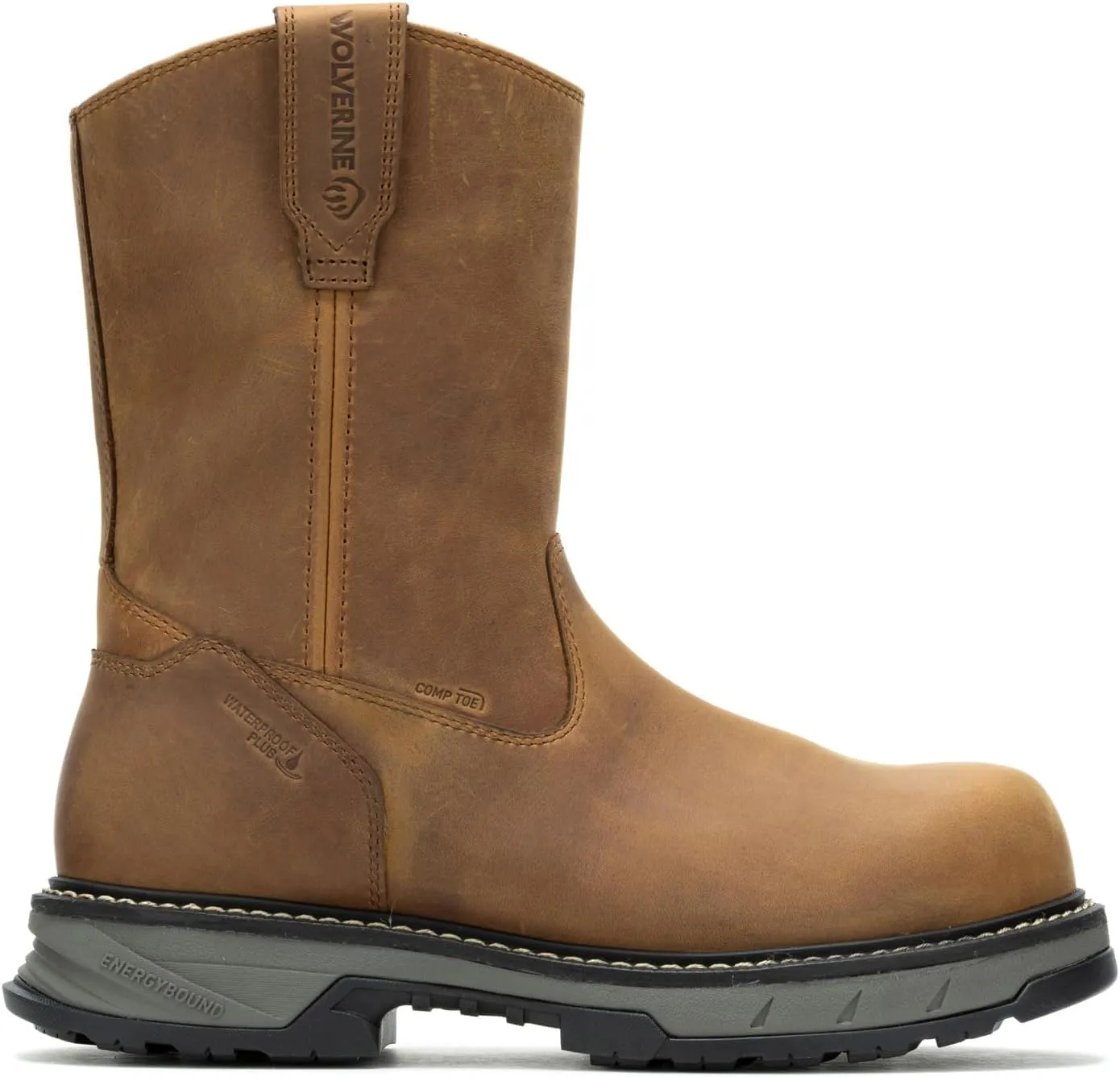 Wolverine Men's Reforce Wellington Waterproof Composite Toe Industrial Boot
