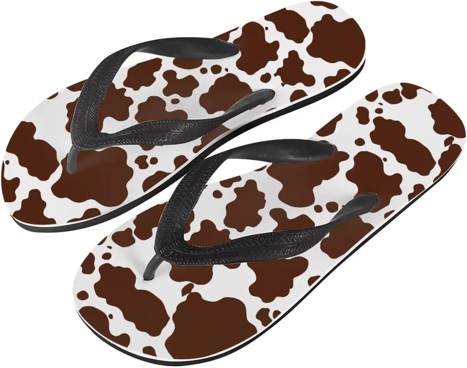 Women Skull Flip Flop Sandal, Animal Floral Classic Men's Thong Sandals Bathroom Soft Comfort Fit Unisex