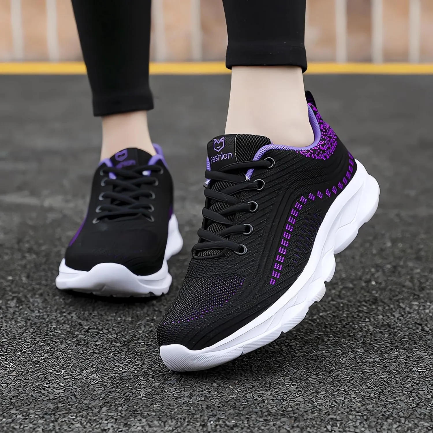 Women's Air Cushion Sneakers 2024 Comfortable Platform Diabetic Plantar Fasciitis Slip on Walking Orthopedic Shoes