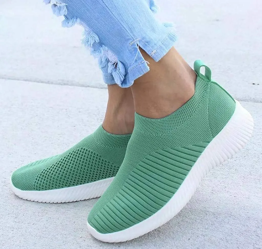 Women's Canvas Casual Shoes Dating Platform Slip-On High Top Sneakers Womens Work Shoes Business Casual Flat Loafers for Women Platform Sneakers