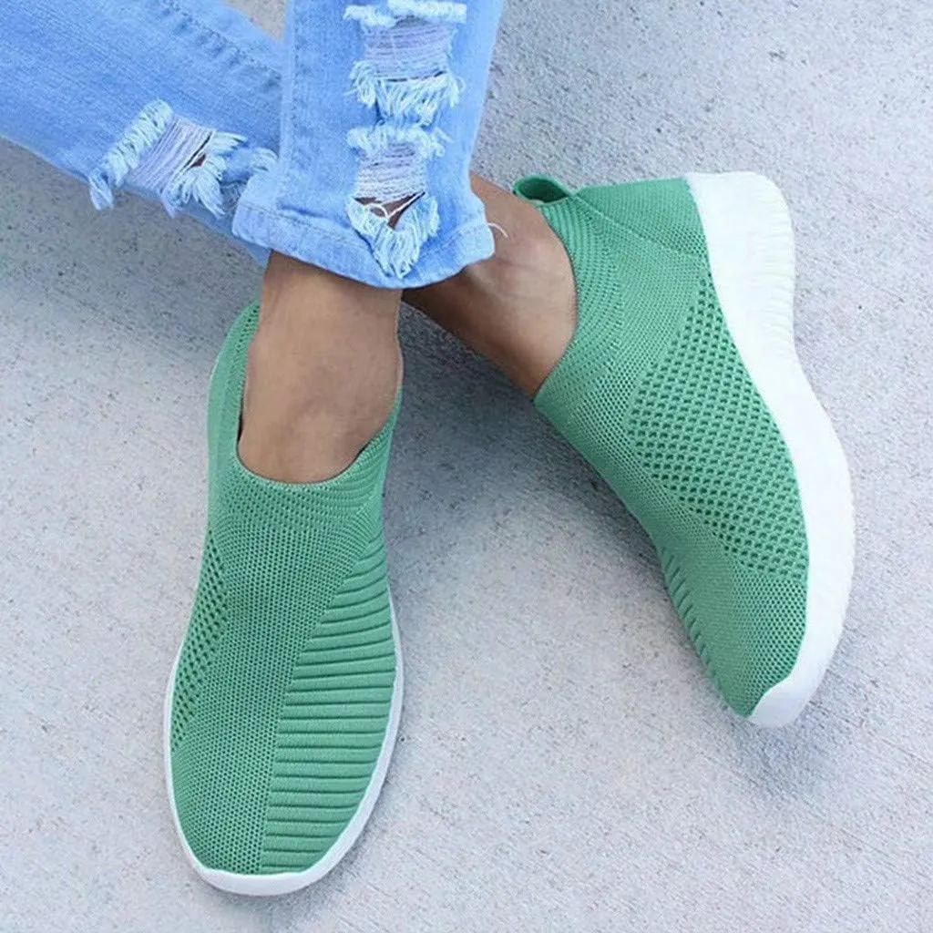 Women's Canvas Casual Shoes Dating Platform Slip-On High Top Sneakers Womens Work Shoes Business Casual Flat Loafers for Women Platform Sneakers