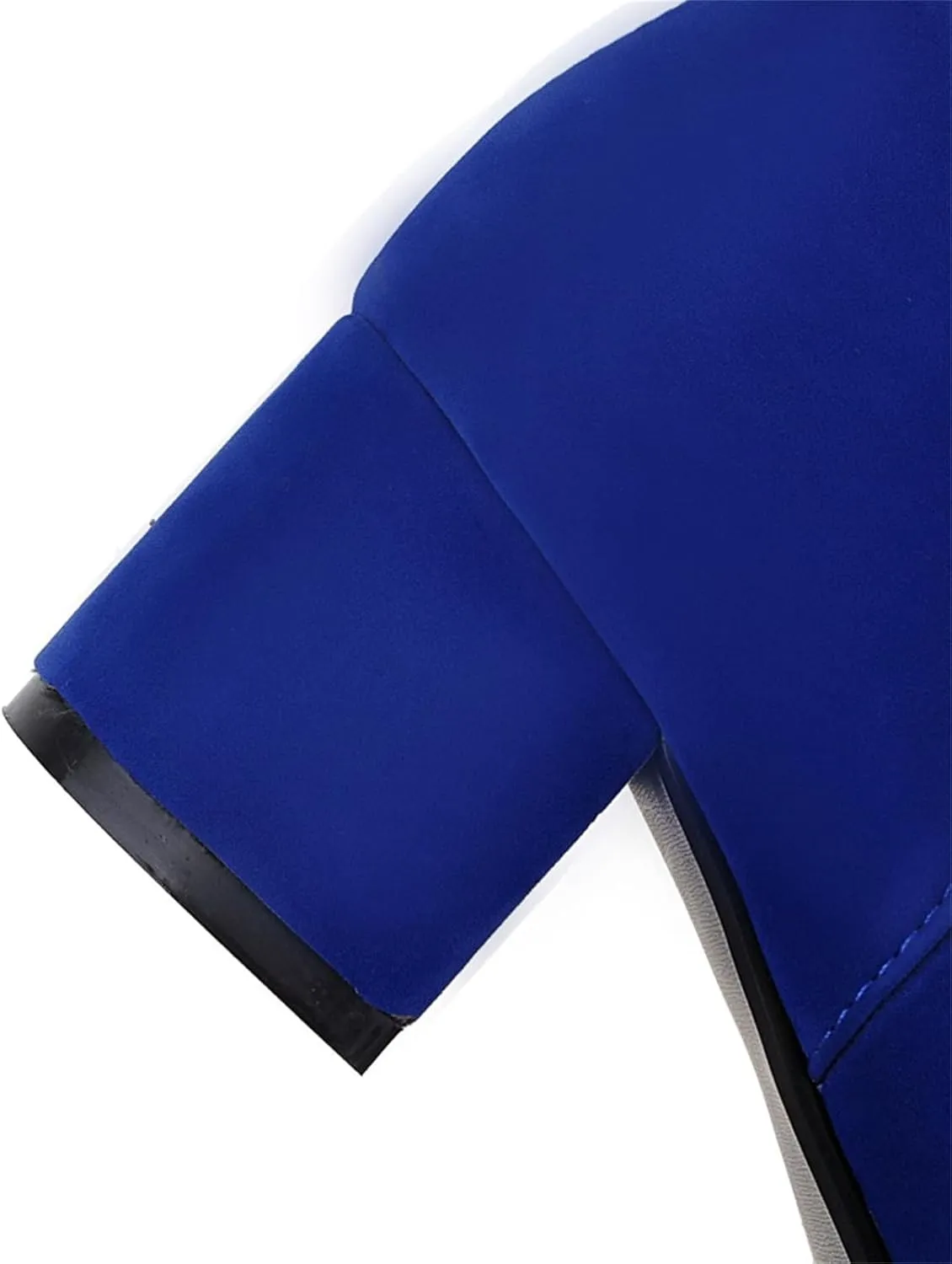 Women's Closed Round Toed Ankle Boots Round Toe Chunky Party Club Zipper Solid Shoes Cosplay Formal Occasion Concise Classic Suede Comfy Block Mid Heeled Booties