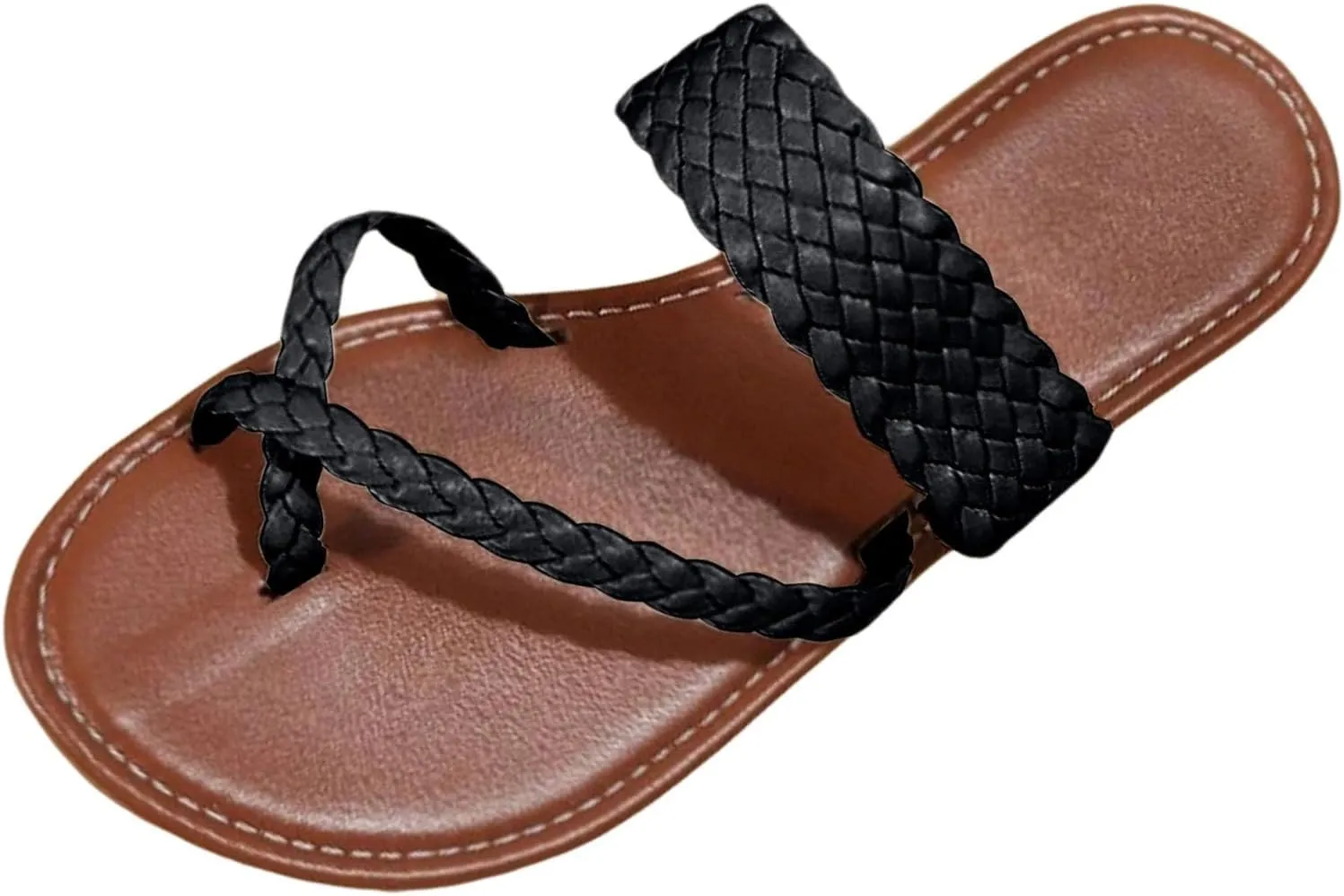 Women's Flat Sandals Summer Home Household Indoor Slip Thick Soled PVC Women Slippers