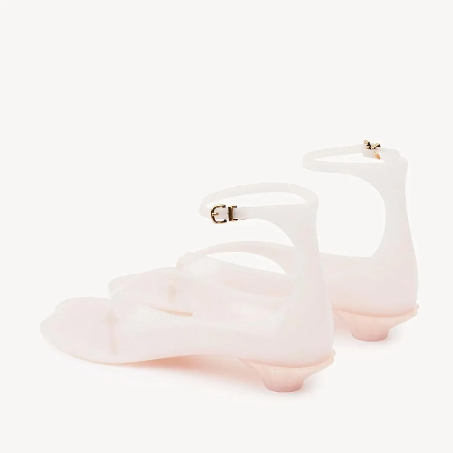 Women’s Flip Flop Kitten Heels – Jelly Thong Heeled Sandals with Clear Strap, Transparent Low Heel Mules, Stylish Thong Kitten Heels for Summer, Casual Dress Sandals