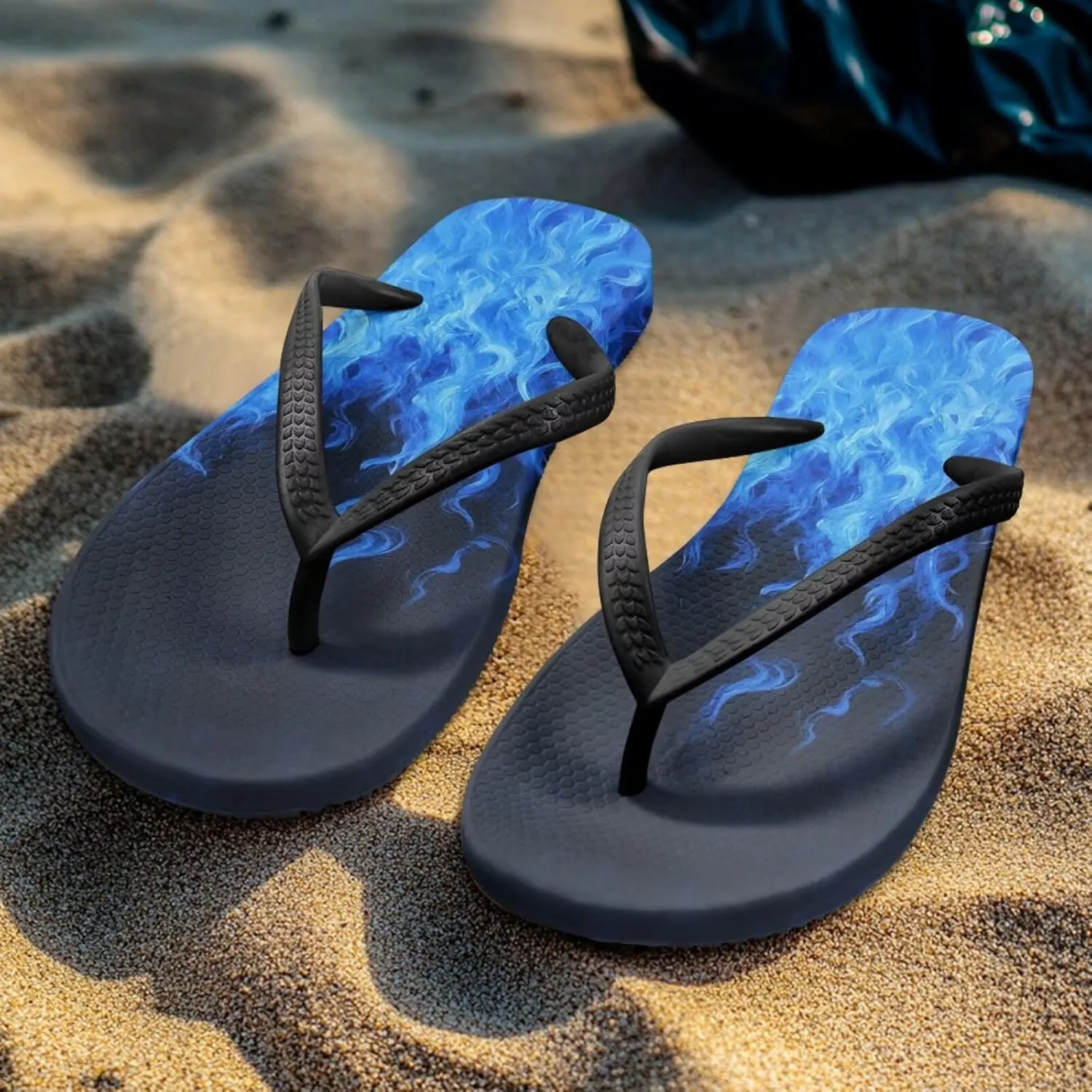 Women's Flip-Flops Colorful Patterns Slippers Women's Casual Sandals Indoor Outdoor
