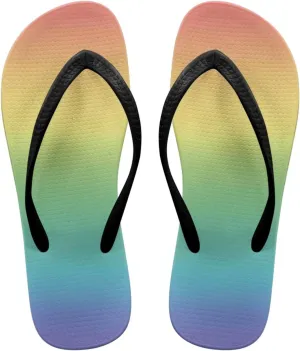 Women's Flip-Flops Colorful Patterns Slippers Women's Casual Sandals Indoor Outdoor