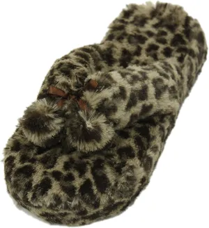 Women's Girls Soft Fluffy Indoor House Flip-Flops Non-Slip SPA Thong Slippers