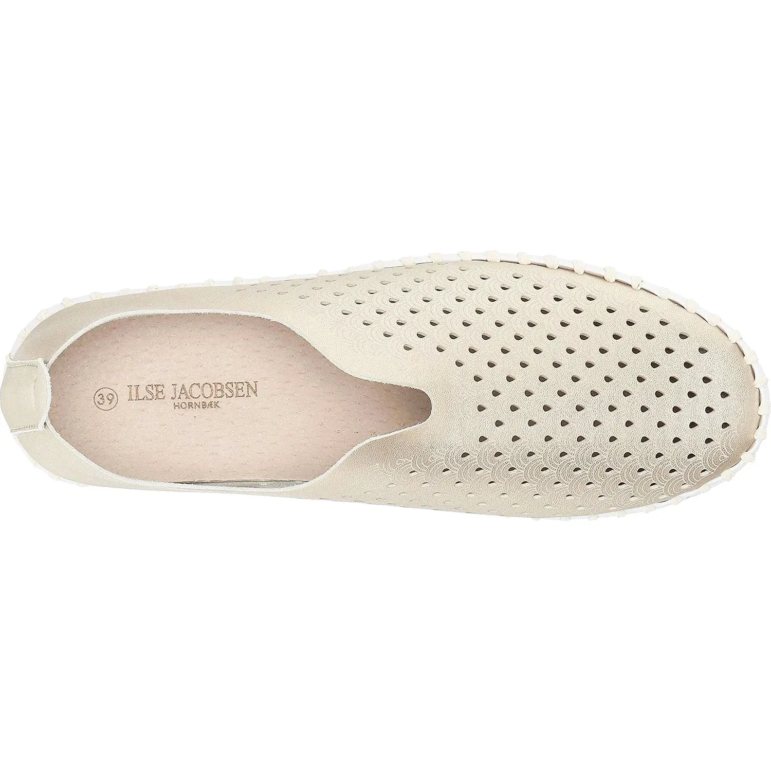 WOMEN'S ILSE JACOBSEN TULIP SLIP-ON 3576 | PLATIN