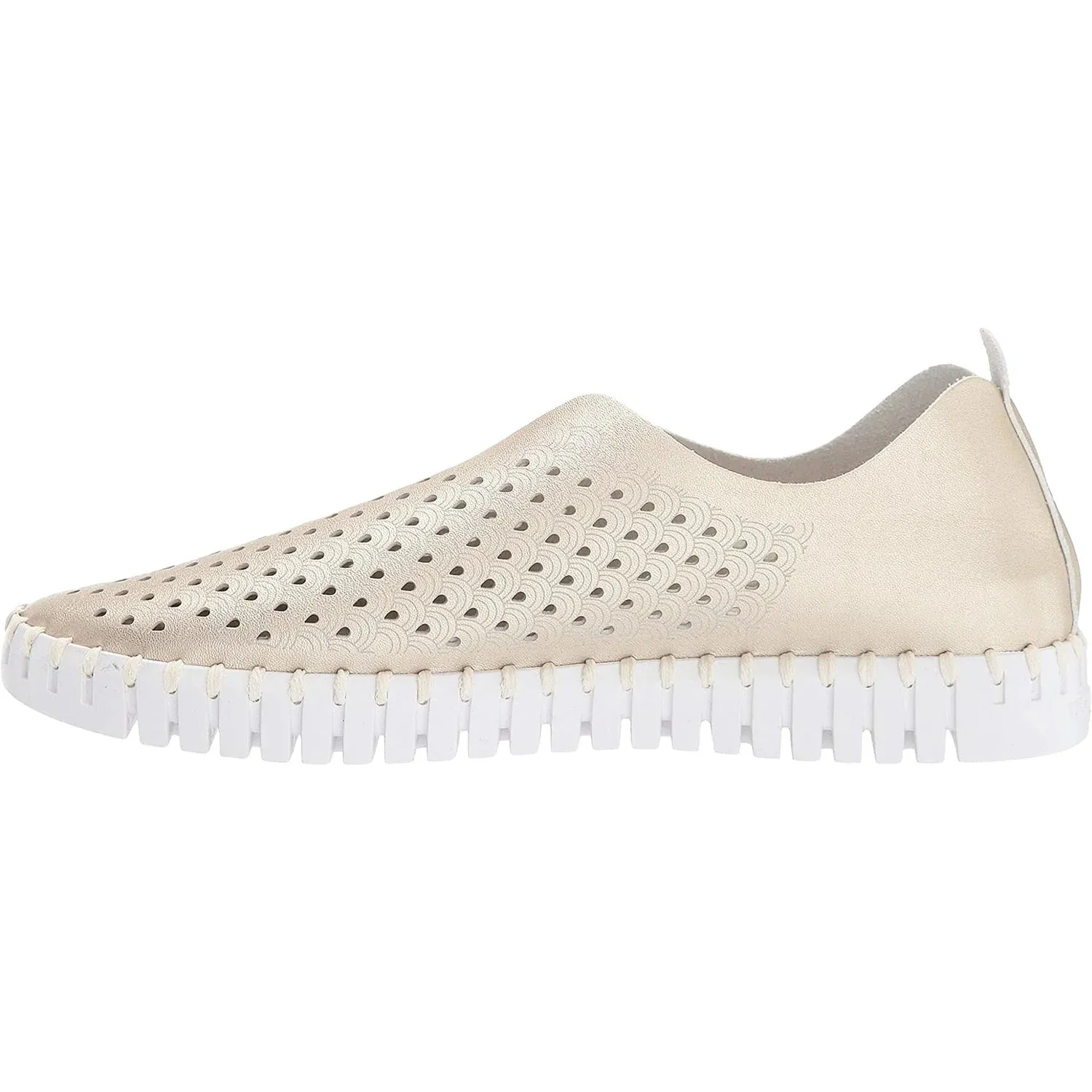 WOMEN'S ILSE JACOBSEN TULIP SLIP-ON 3576 | PLATIN