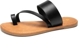Women's Slide Sandals Slip On Flat Flip Flop Thong Casual Summer