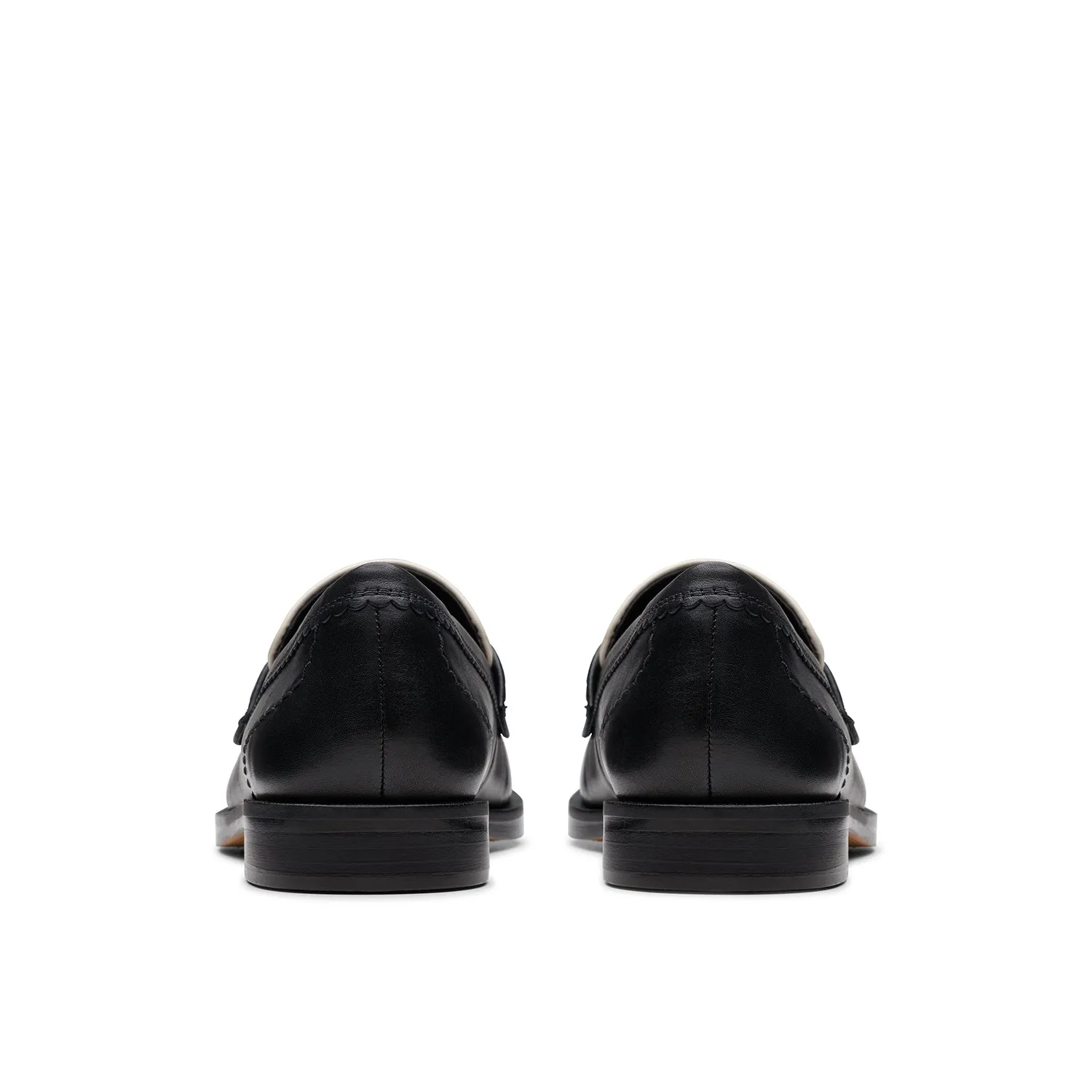 Womens Straven Edge Black Combi Leather