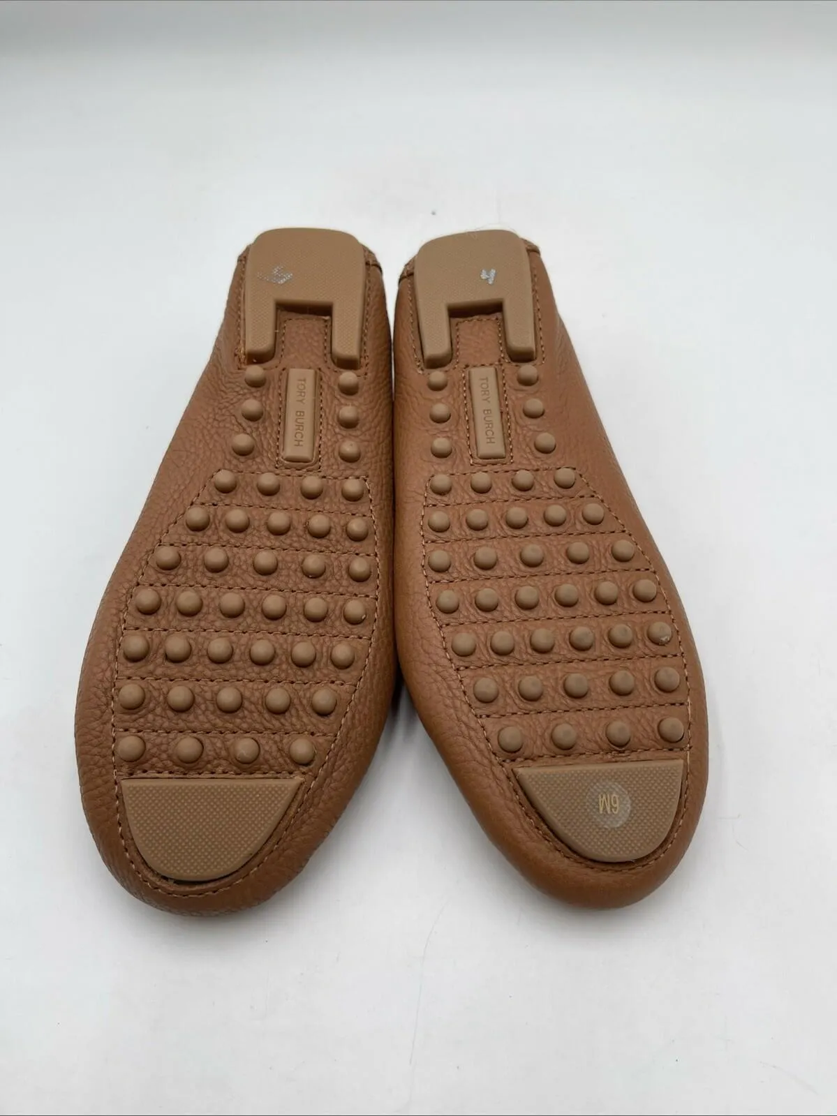 Women’s Tory Burch Lowell Loafer Flats Brown Size 6M - Very Good