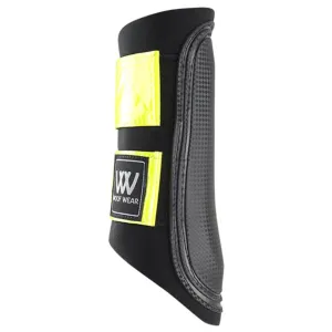 Woof Wear Hi Viz Yellow Reflective Club Brushing Boot