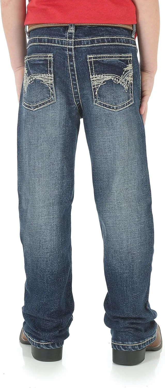 Wrangler Boys' 20X Vintage Bootcut Slim Fit Jeans