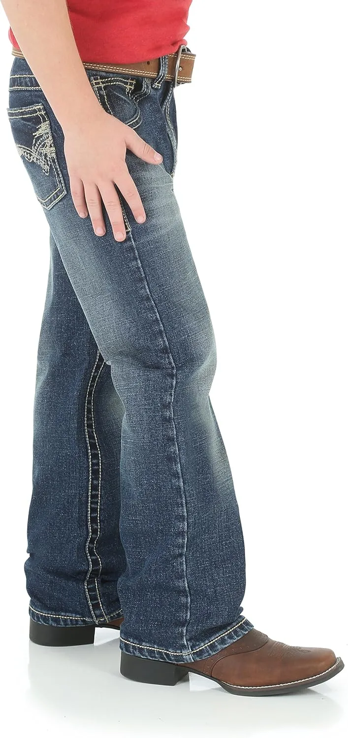 Wrangler Boys' 20X Vintage Bootcut Slim Fit Jeans
