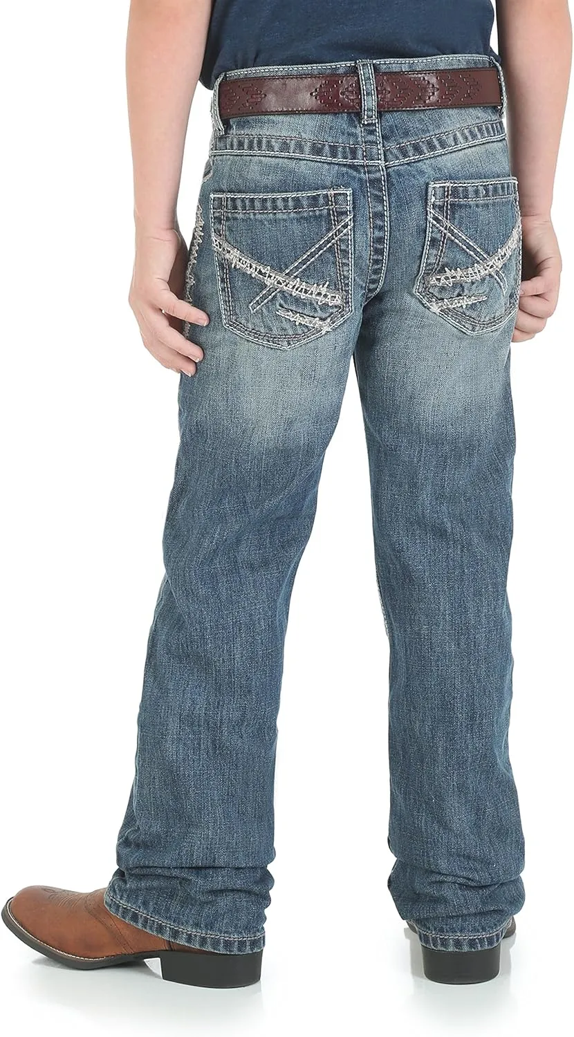 Wrangler Boys' 20X Vintage Bootcut Slim Fit Jeans