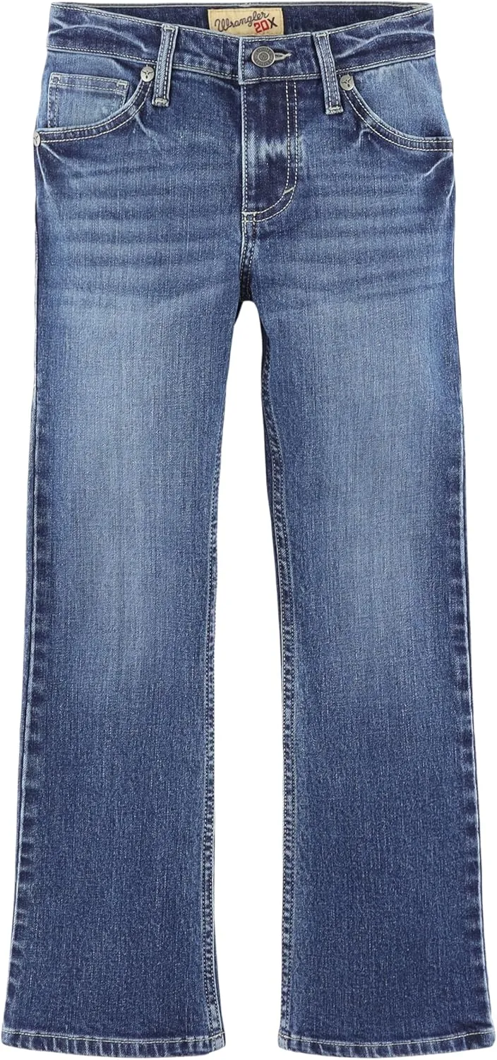 Wrangler Boys' 20X Vintage Bootcut Slim Fit Jeans