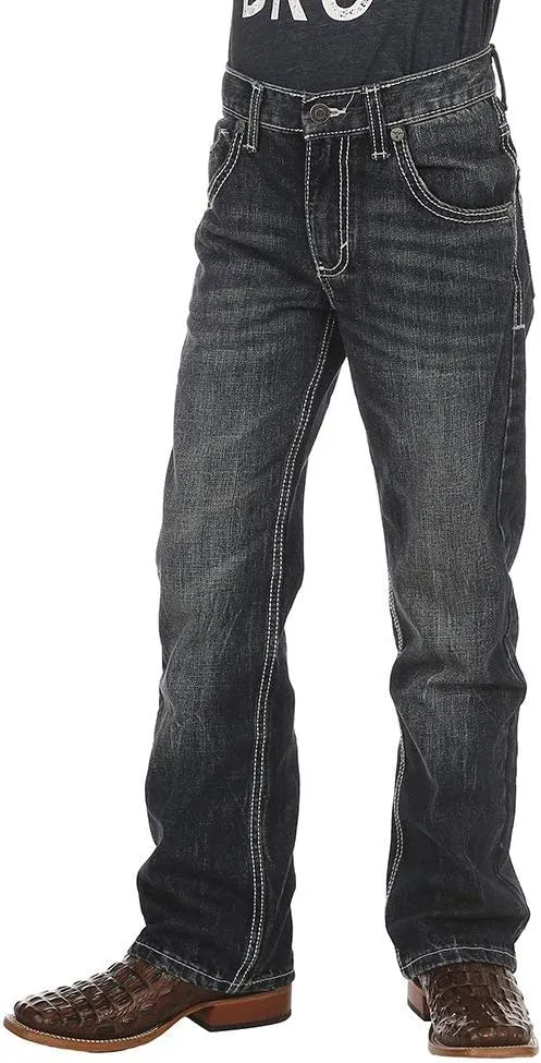 Wrangler Boys' 20X Vintage Bootcut Slim Fit Jeans