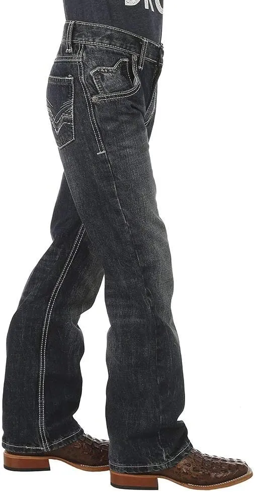Wrangler Boys' 20X Vintage Bootcut Slim Fit Jeans