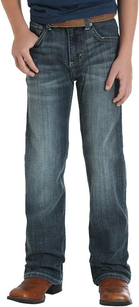 Wrangler Boys' 20X Vintage Bootcut Slim Fit Jeans