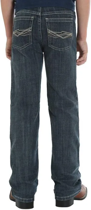 Wrangler Boys' 20X Vintage Bootcut Slim Fit Jeans