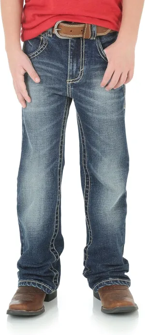 Wrangler Boys' 20X Vintage Bootcut Slim Fit Jeans