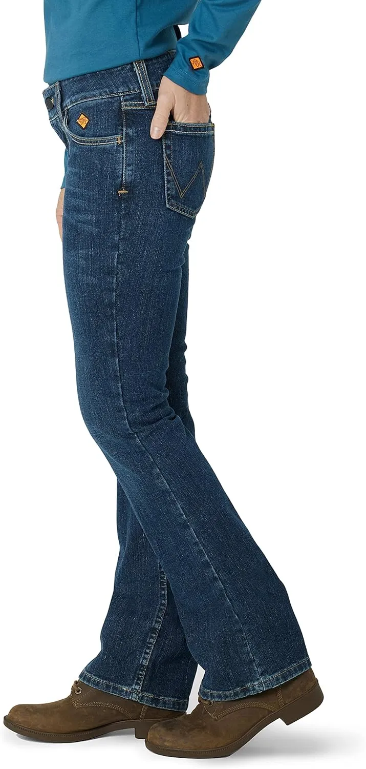 Wrangler Riggs Workwear Women's FR Retro Mae Boot Cut Jean