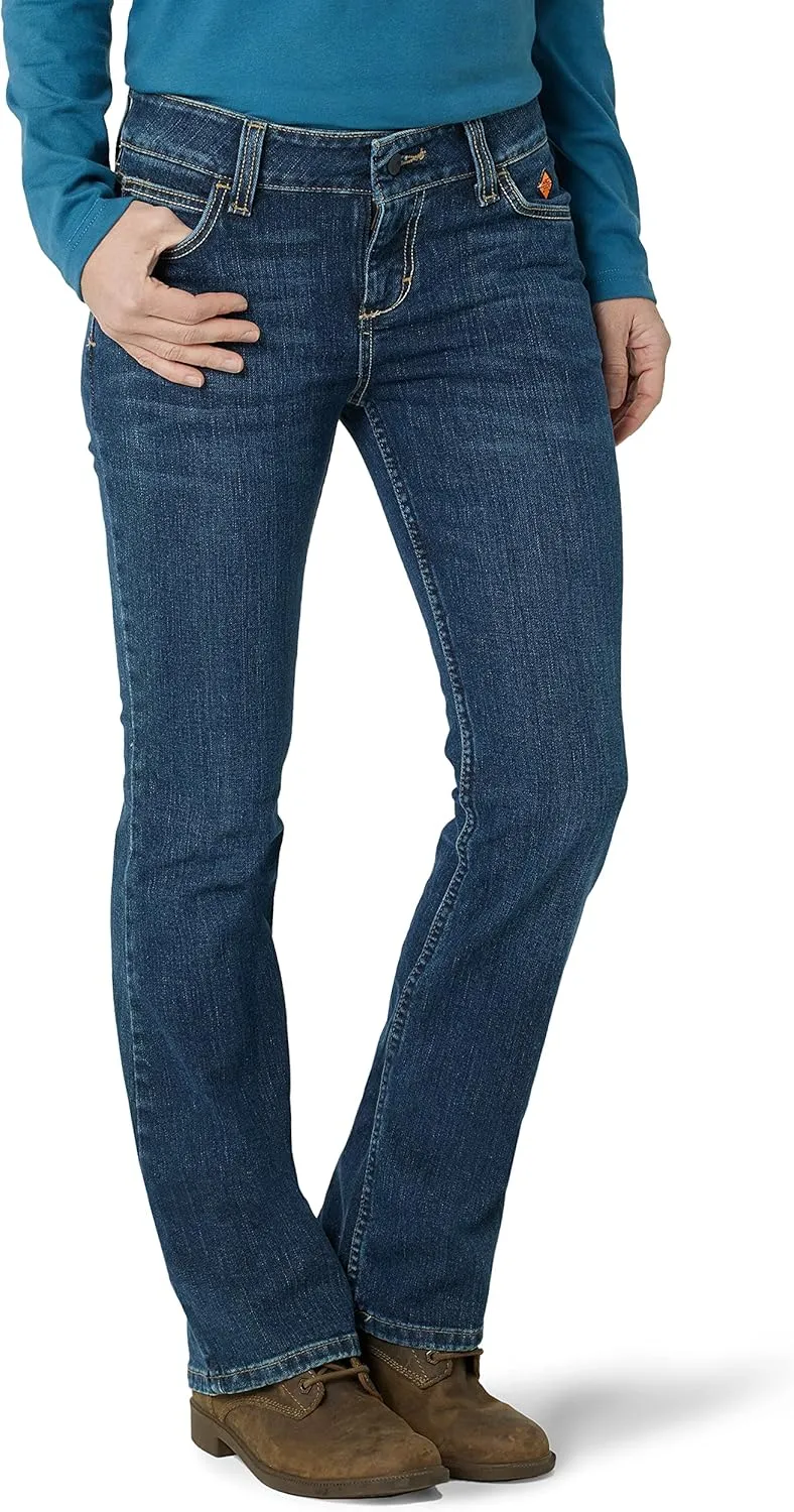 Wrangler Riggs Workwear Women's FR Retro Mae Boot Cut Jean
