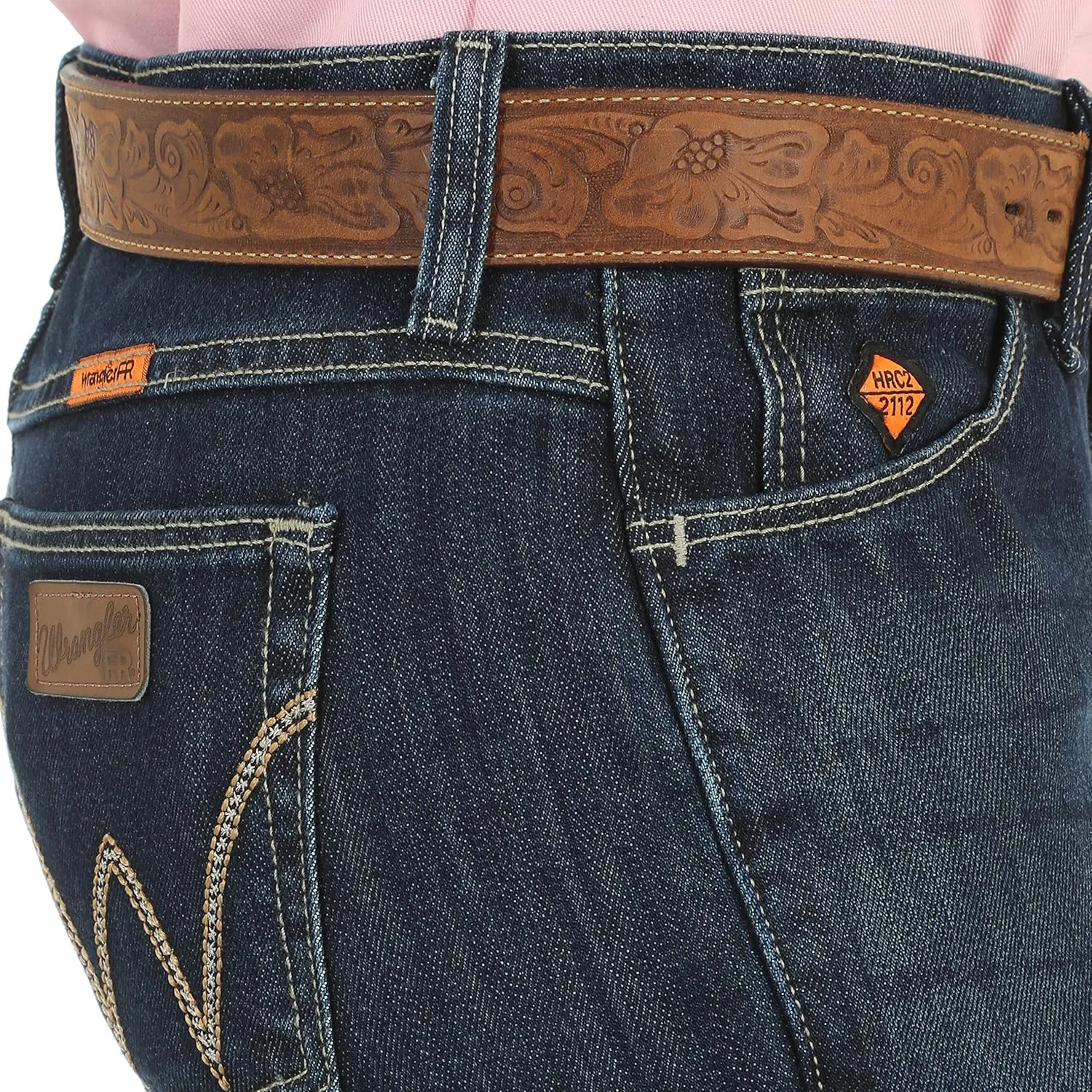 Wrangler Womens FR Western Mid Rise Boot Cut Jean
