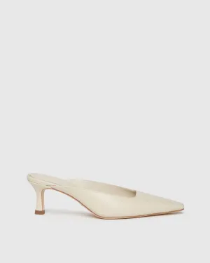 Wyatt Mule - Bone Leather