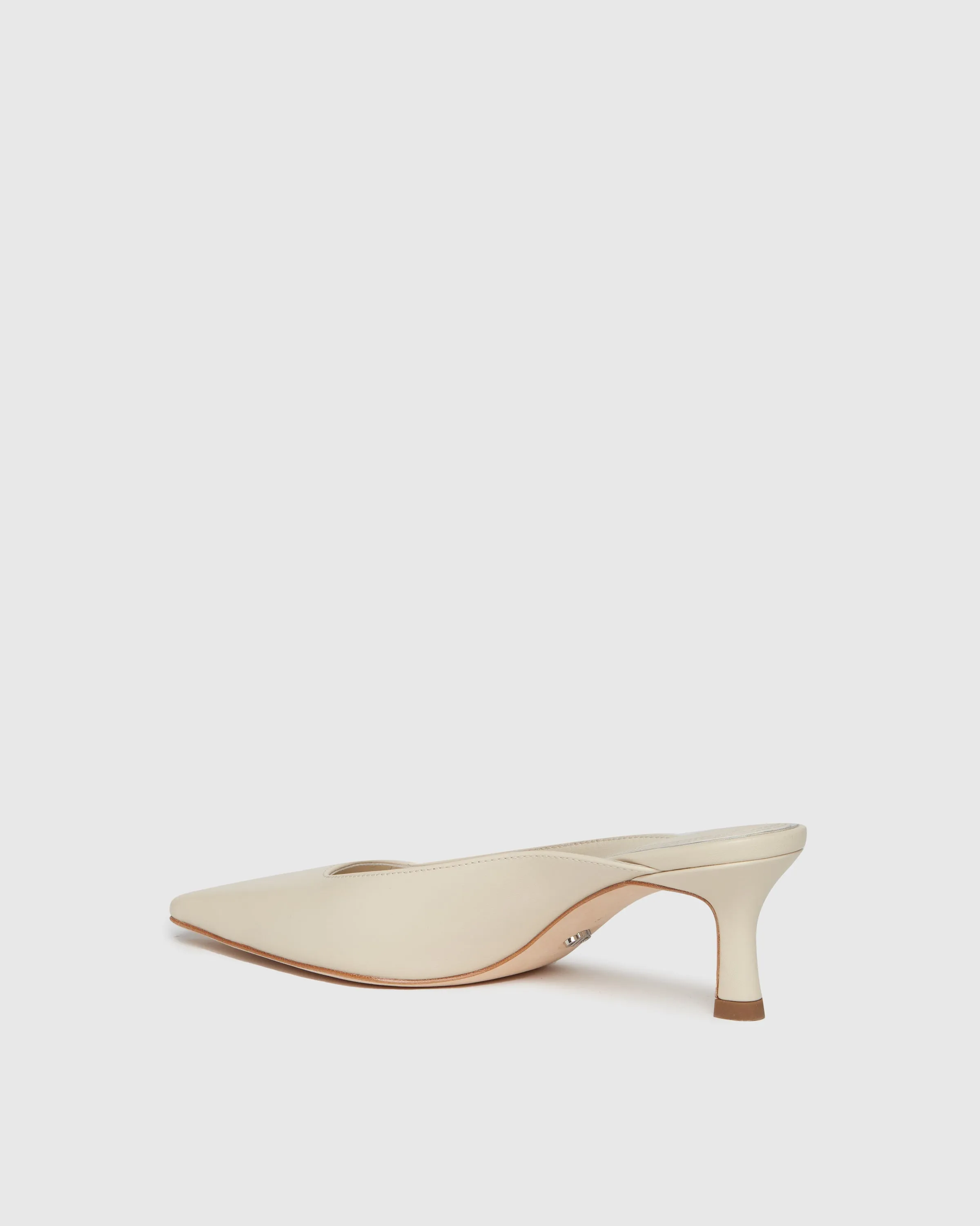 Wyatt Mule - Bone Leather