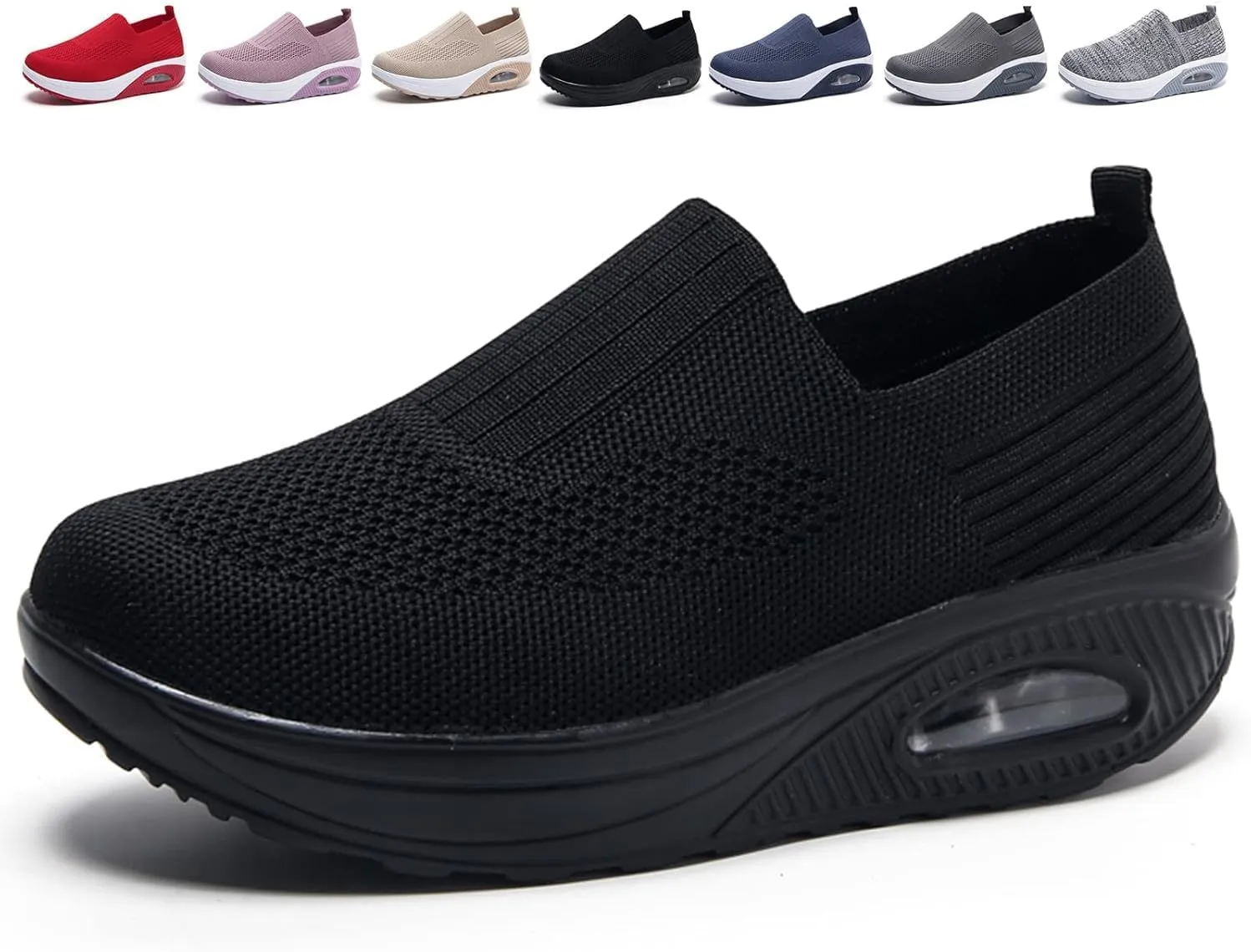 XIRUJNFD 2023 New Women's Orthopedic Sneakers, Air Cushion Orthopedic Shoes for Women, Orthopedic Slip On Shoes for Women