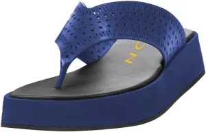 YDN Women Dressy Platform Mules Square Open Toe Slippers Cutout Flat Flip Flop Chunky Low Heels Shoes Party Daily Size 4-15 US