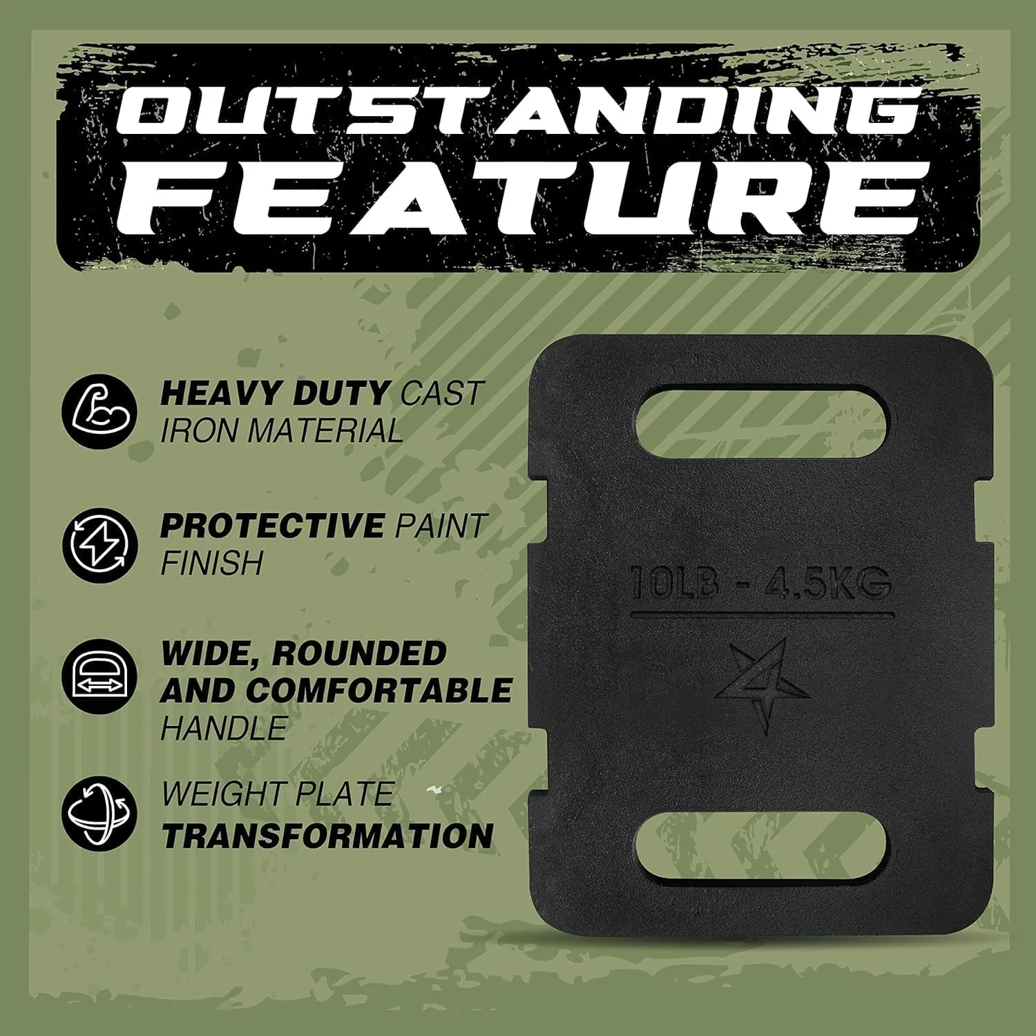 Yes4All Adjustable Ruck Weight with Straps for Rucking, Swings, Squat & Strength Training - Multiple Weights: 10LB to 40LB