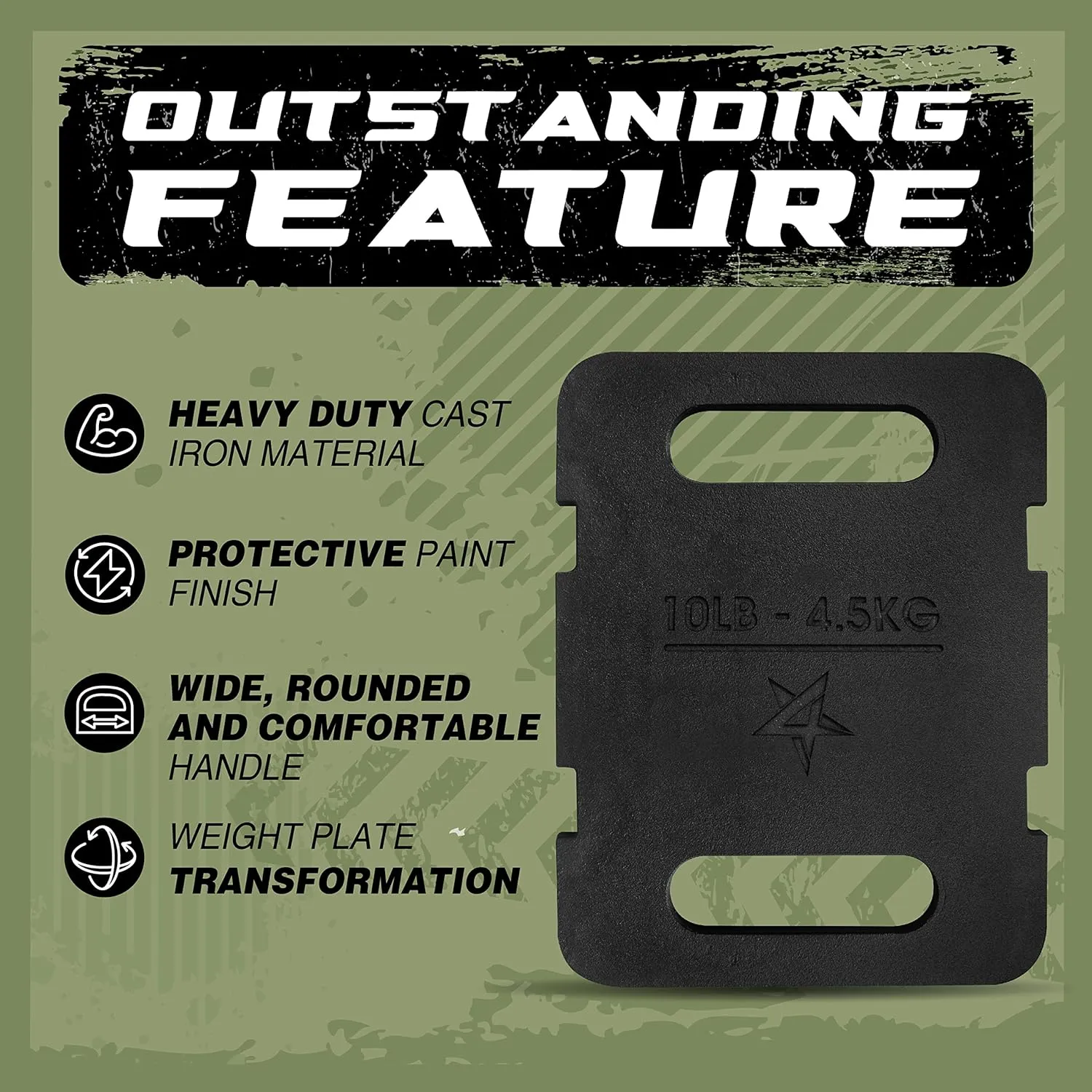 Yes4All Adjustable Ruck Weight with Straps for Rucking, Swings, Squat & Strength Training - Multiple Weights: 10LB to 40LB