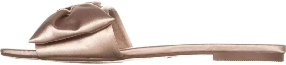 Zigi Soho Women's Valiant Satin Slide Dress Flat Sandals