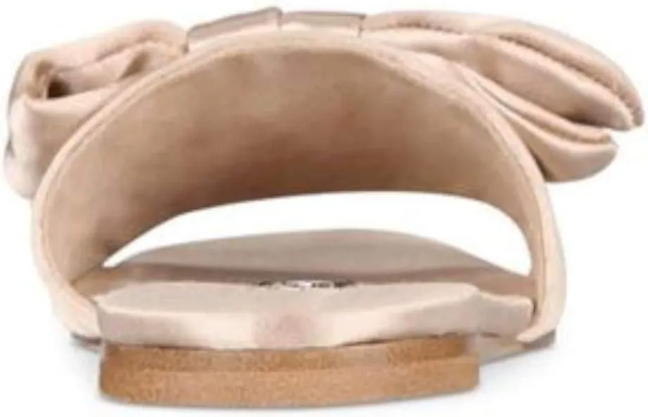 Zigi Soho Women's Valiant Satin Slide Dress Flat Sandals