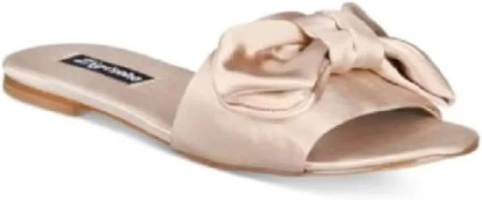 Zigi Soho Women's Valiant Satin Slide Dress Flat Sandals